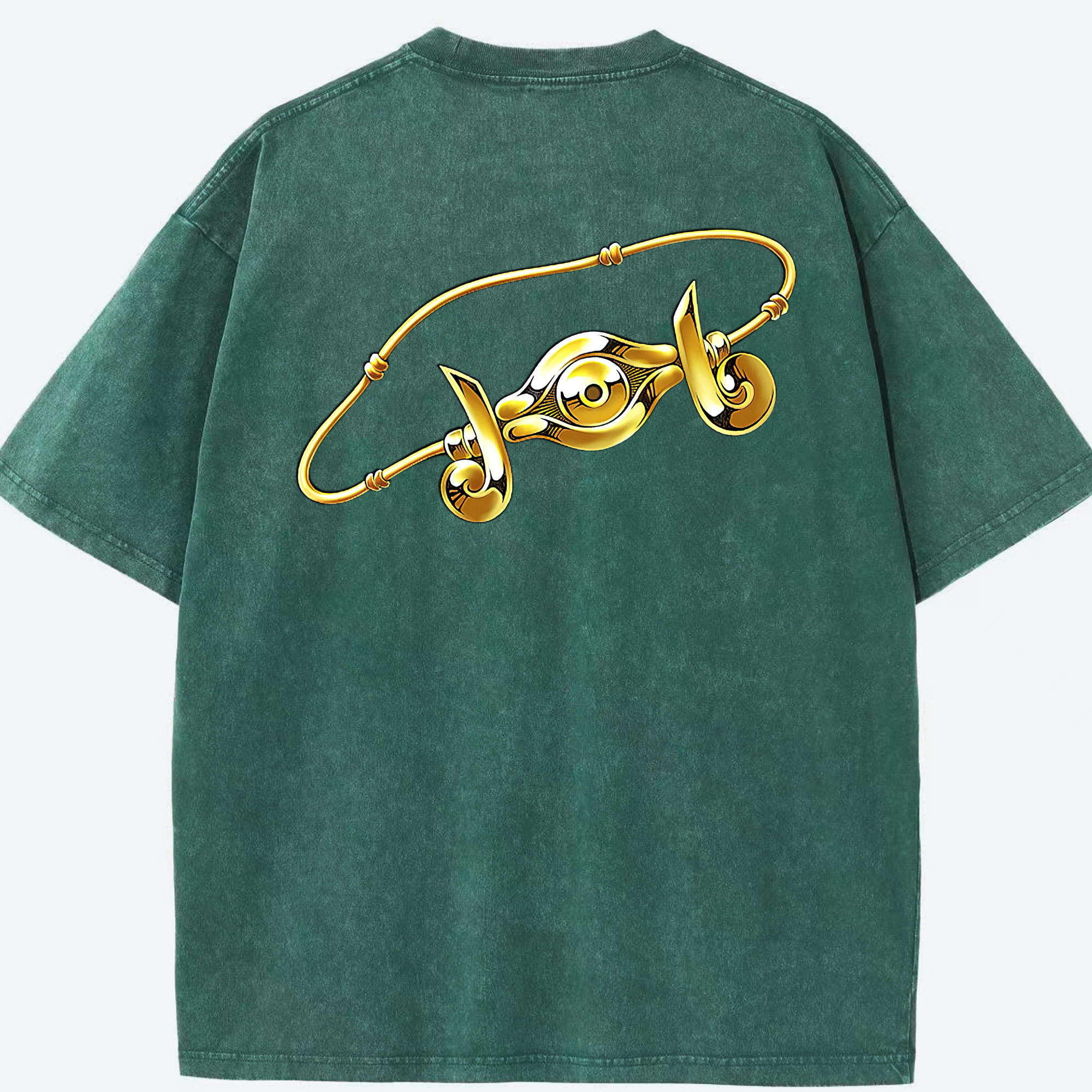 （画像用） 遊☆戯☆王 Yu-Gi-Oh! 綿100% ヴィンテージ風 半袖Tシャツ（背面プリント）